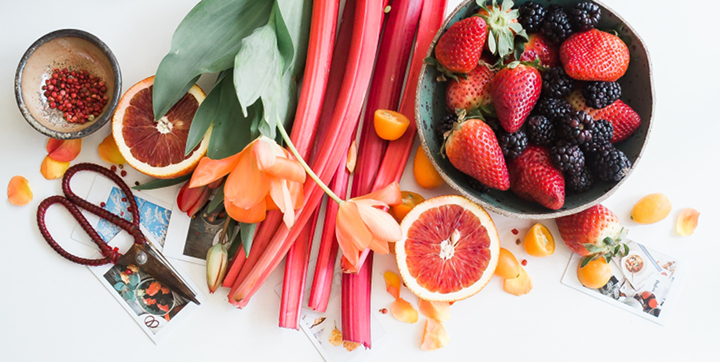 fruit and berries by brooke lark